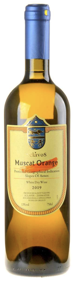Domaine SCLAVOS Vin Orange BIO Mono Cépage Muscat de Céphalonie Culture Biodynamie IGP Céphalonie Grèce 2