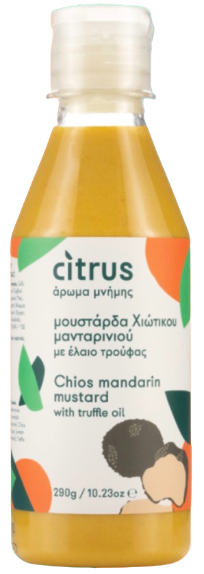 Moutarde à la Mandarine de Chios et Huile de Truffe 290g CITRUS