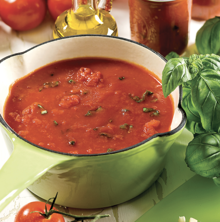 Sauce Tomates Fraiches au Basilic de Grèce Recette Traditionnelle de Macédoine 2