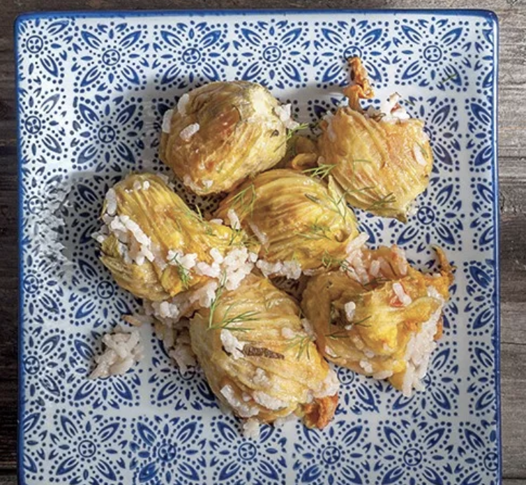 Fleurs de Courgettes Farcies au Riz et Aromates de Crète VOLIKAKIS PRIX AU KILO 1