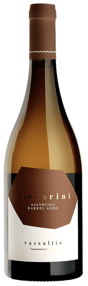 Domaine VASSALTIS Santorini Assyrtiko %22Barrel Aged%22 2019 Vieilli en Barrique Monocépage Assyrtiko Vin Blanc Sec AOP Île de Santorin Grèce 1