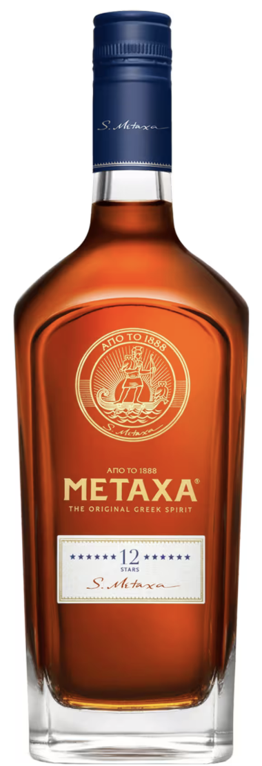 METAXA 12 ETOILES STARS le BRANDY GREC de la Distillerie Grec METAXA depuis 1888 1
