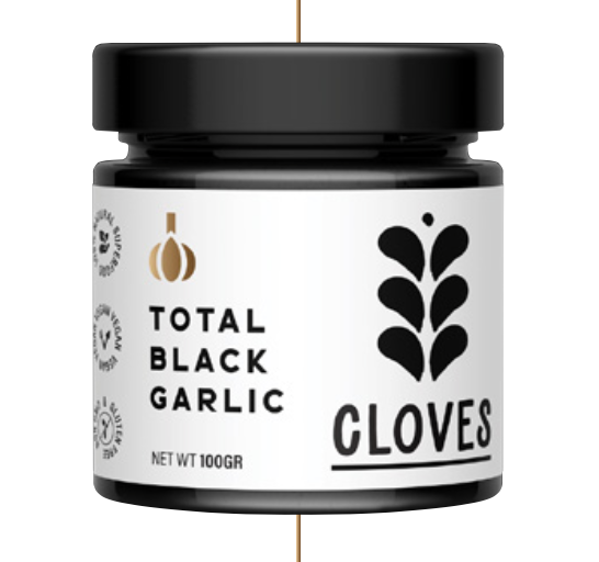 AIL NOIR en gousses BLACK GARLIC CLOVES de Grèce 50g
