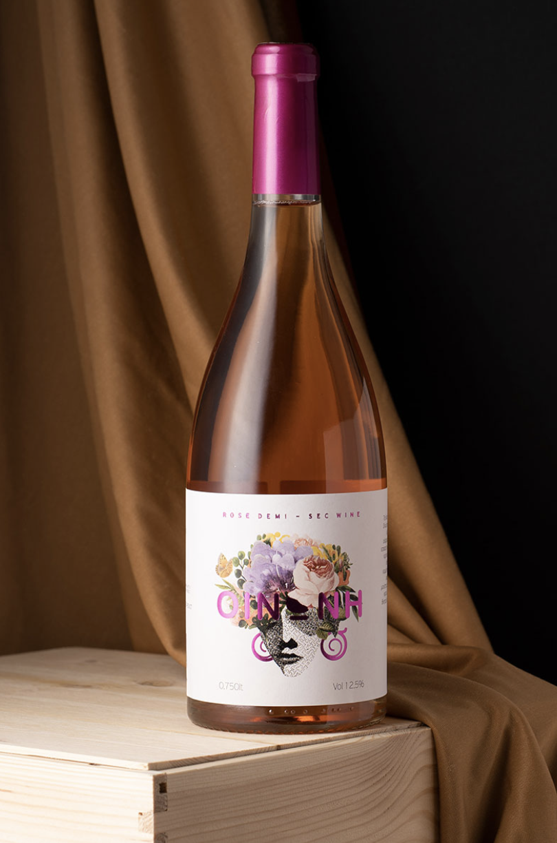 Domaine SPYROPOULOS Vin Rosé Demi-Sec OENONE Monocépage Muscat de Hambourg 2023_2