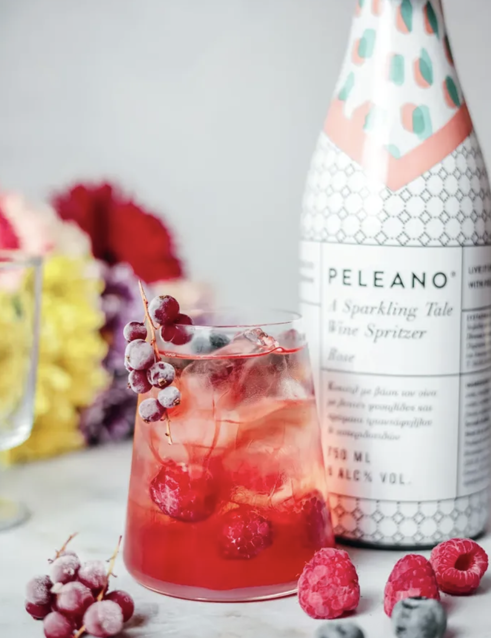PELEANO ROSE Vin effervescent doux et léger élaboré à partir du monocépage grec Moschofilero aux arômes naturels de Rose à faible teneur en alcool 750ml 2
