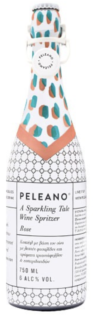 PELEANO ROSE Vin effervescent doux et léger élaboré à partir du monocépage grec Moschofilero aux arômes naturels de Rose à faible teneur en alcool 750ml 4