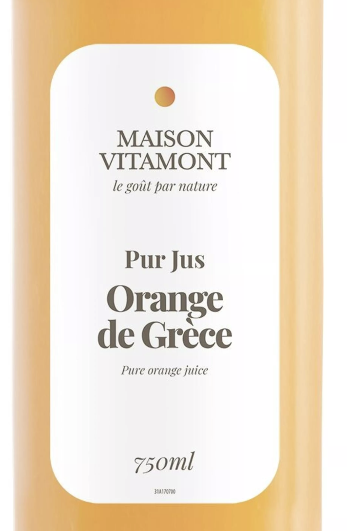 Pur Jus Orange BIO de Grèce Région de Laconie Sparte 75cl 1