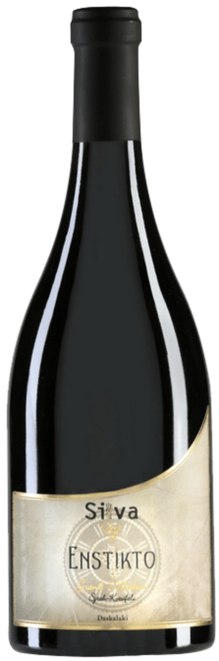 Domaine Silva Daskalaki ENSTIKTO 2015 Vin Rouge Sec Bio Cépages Syrah et Kotsyfali IGP Crète Grèce