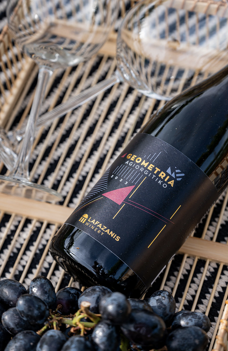 Domaine LAFAZANIS Cuvée Geometria Vins Sec IGP Péloponnèse Grèce 4