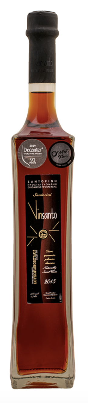 Vinsanto AOP Santorini 500ml Koutsogiannopoulos 2011 1