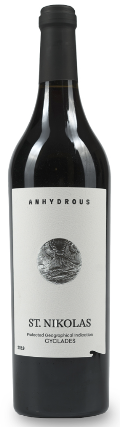 Domaine ANHYDROUS SAINT NIKOLAS Vin Rouge Sec Cépages Mandilaria Mavrotagano IGP CYCLADES 2022_1