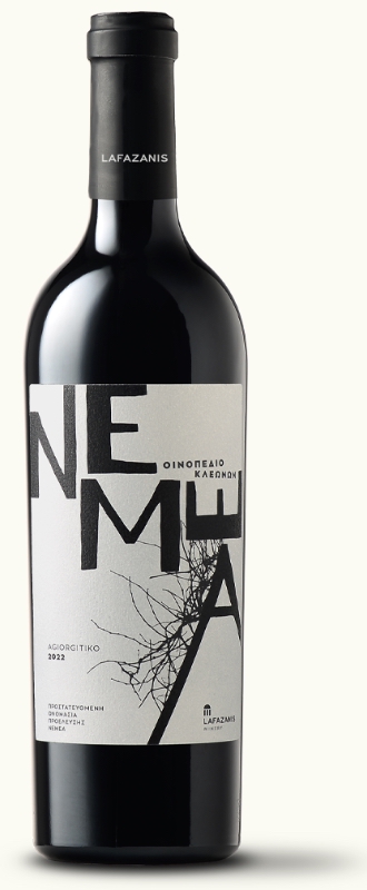 Domaine LAFAZANIS Vin Rouge Sec Monocépage Agiorgitiko AOP Néméa Kleones Terroir 2022