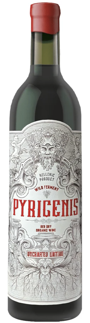 Domaine AMPELOURGEIN Pyrigenis Vin Rouge Sec Bio Nature Vignes Franches 100 ans Monocépage Liatiko Crète 14,5% vol 2024 1