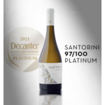 MIKRA THIRA SANTORINI Cépage Assyrtiko Vin Blanc Sec BIO AOP Santorin Grèce 2021 2