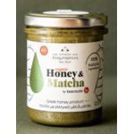 MIEL BIO de Grèce de Forêts et au Matcha BIO Famille ALABASINIS 250g