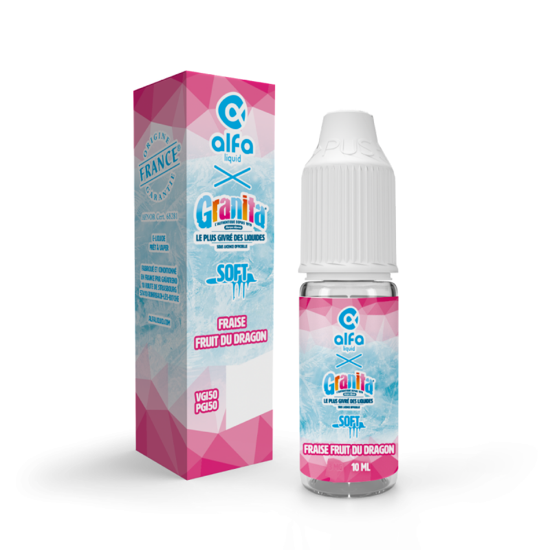 Fraise fruit du dragon Granita Soft 10ml