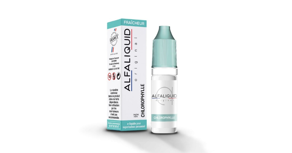 Chlorophylle 10ml - E-liquides 10ml/Menthe