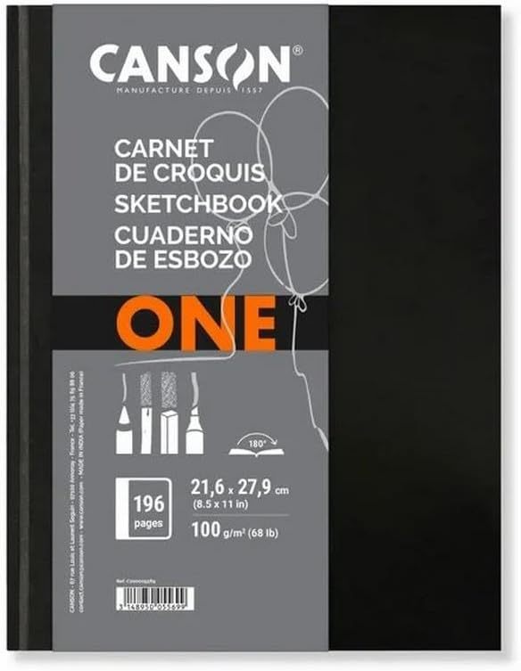 Livre_de_dessin_Artbook_One_format_A4_noir_3148950055699