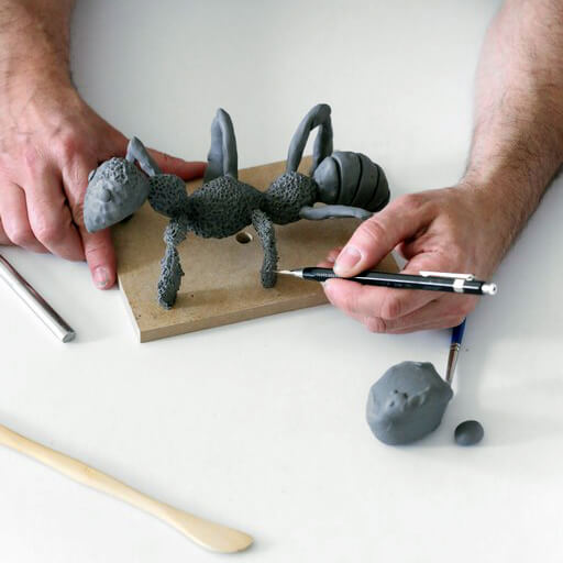 Pâte à modeler professionnelle Ivoire Plastiline | Le Géant des Beaux-Arts
