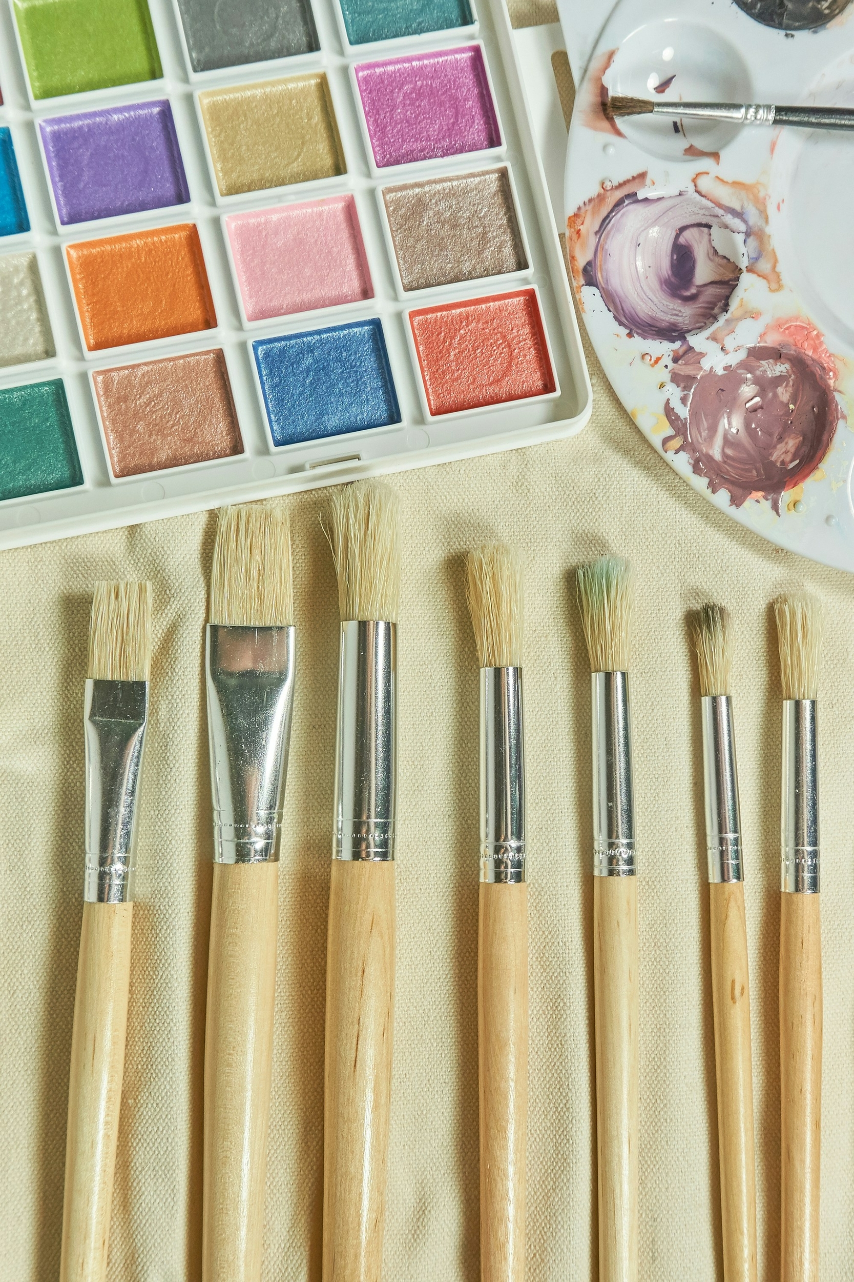 palette iridescente