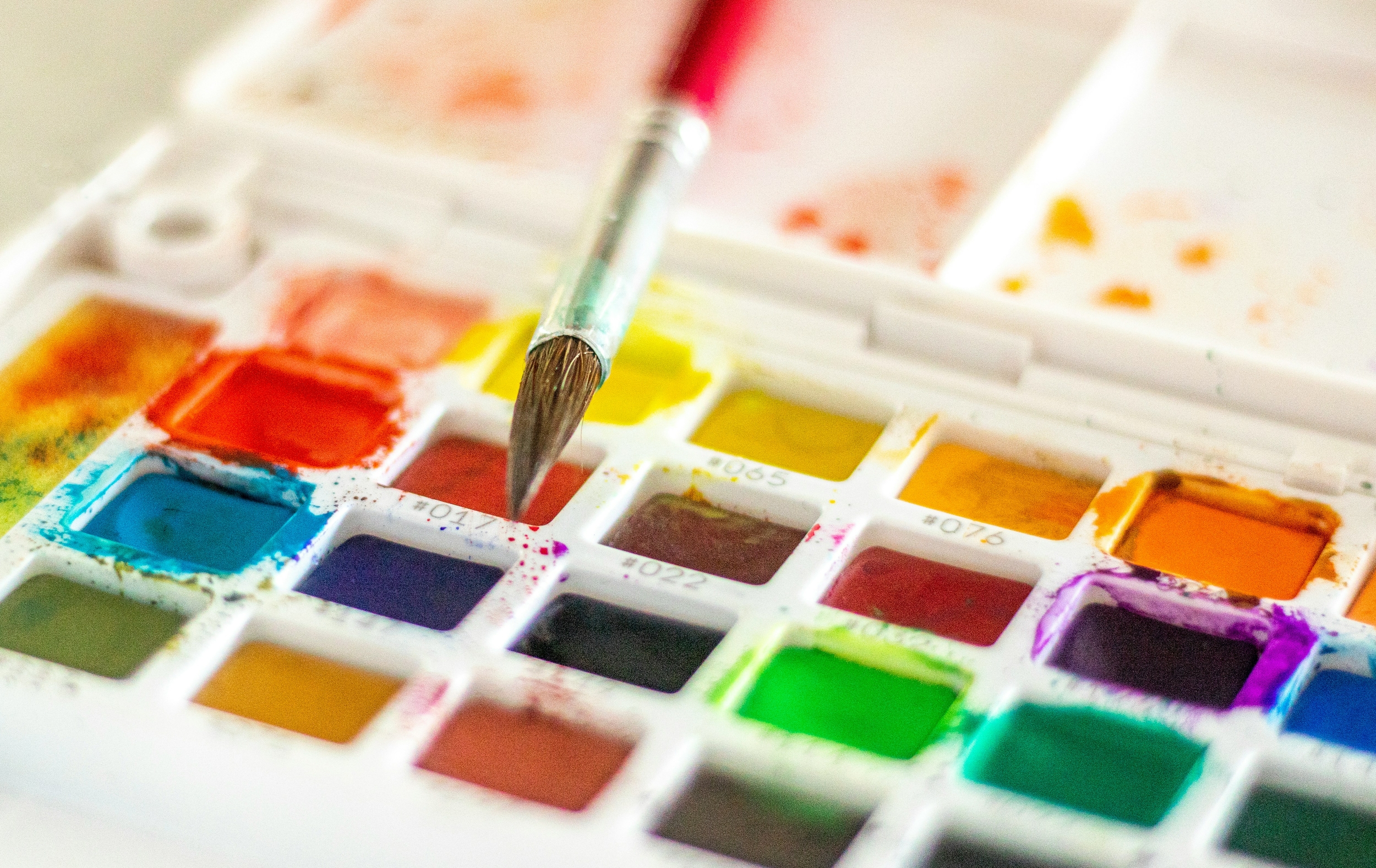 palette d aquarelle