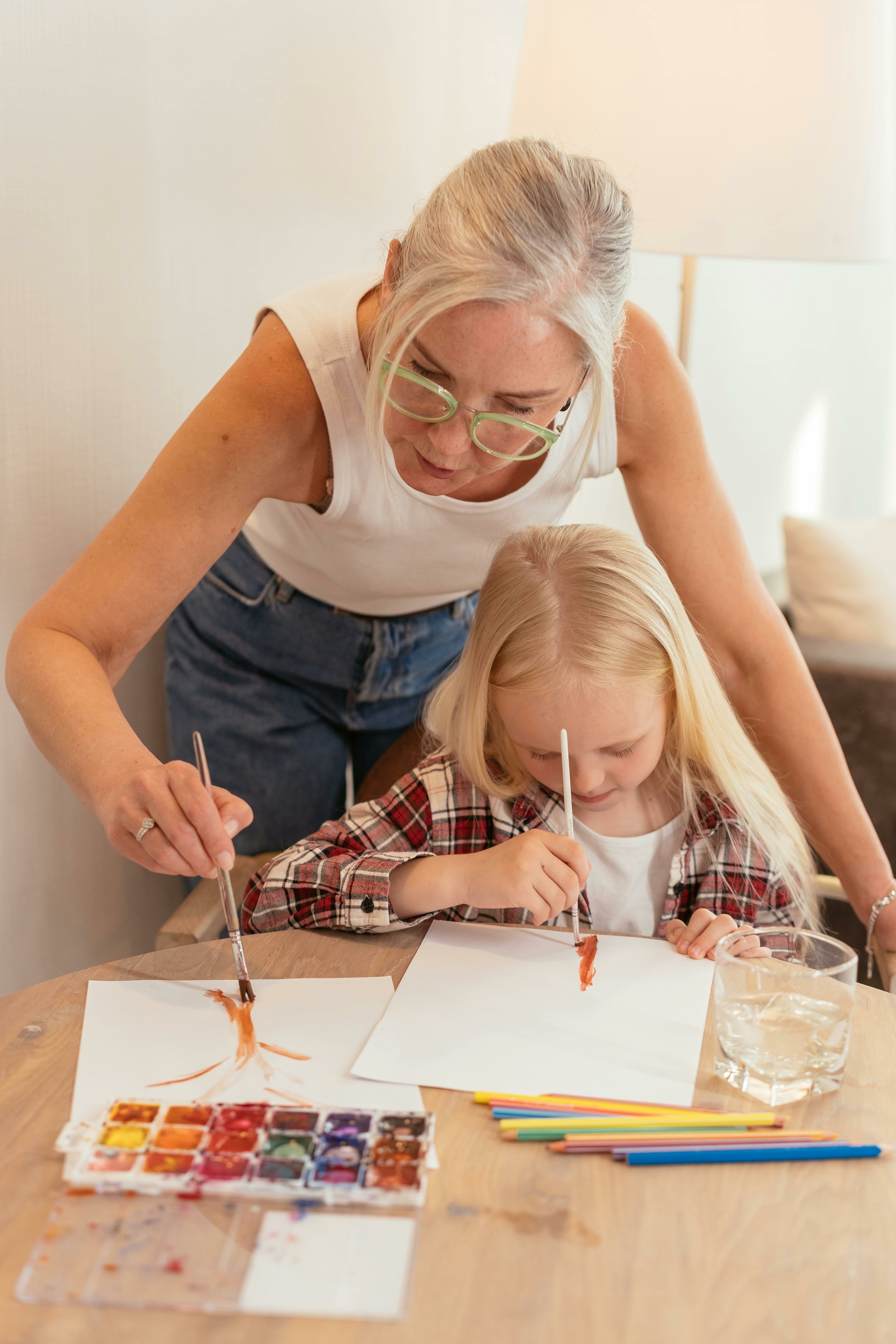 peinture enfant appliquee