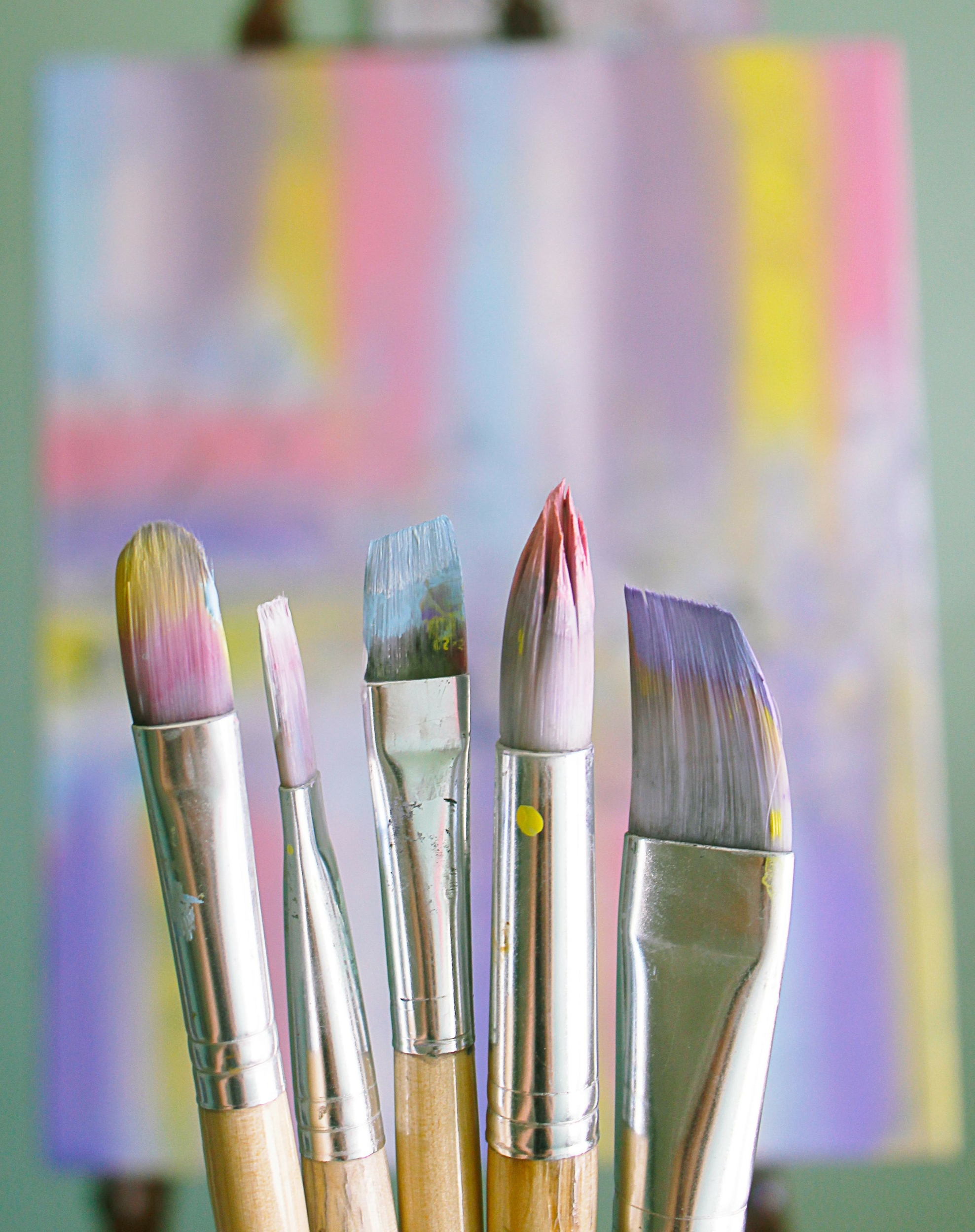 pinceaux acrylique