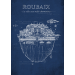Roubaix Guillaume Leriche bleu copyright