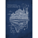 Tourcoing Guillaume Leriche bleu copyright
