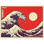 Vague Kanagawa RED 30x40