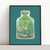 tondy-illustration-lille-affiche-bouteille-foret-turquoise
