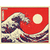 Vague Kanagawa RED 30x40