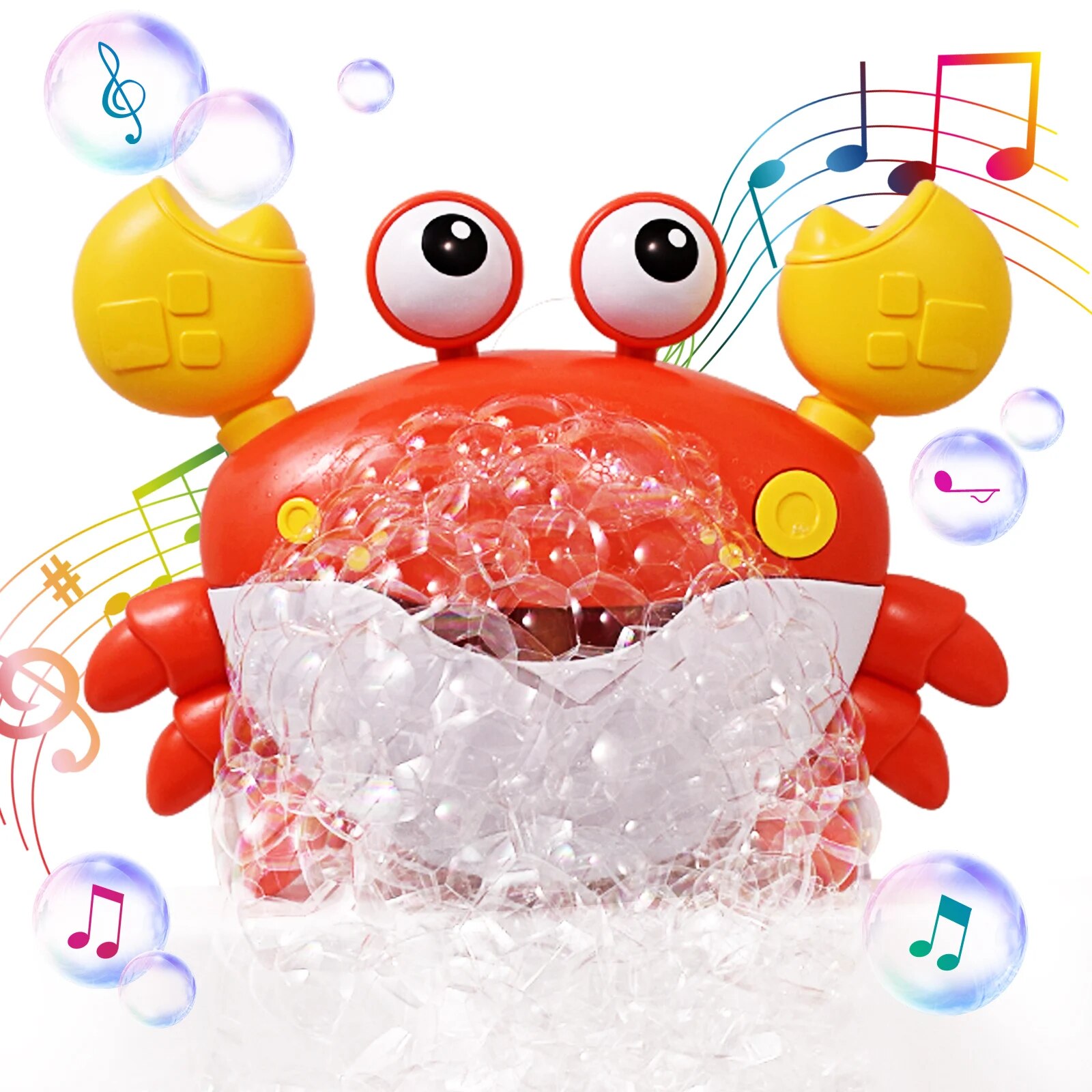 Machine-de-bain-bulles-en-forme-de-crabe-adapt-e-la-baignoire-soufflant-des-bulles-et