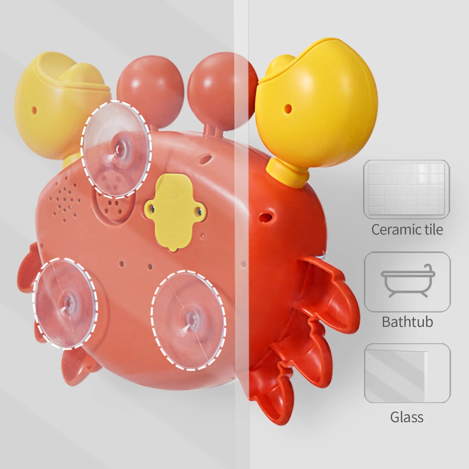 Machine-de-bain-bulles-en-forme-de-crabe-adapt-e-la-baignoire-soufflant-des-bulles-et