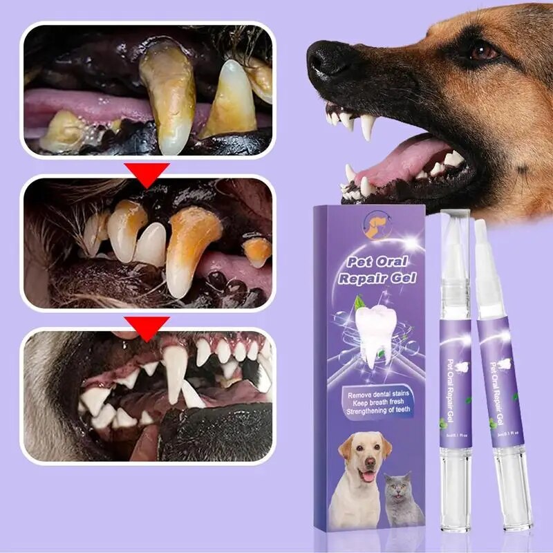 Gel-de-R-paration-Buccale-pour-Animaux-de-Compagnie-Nettoyeur-de-BroCumbria-des-Dents-Spray-de