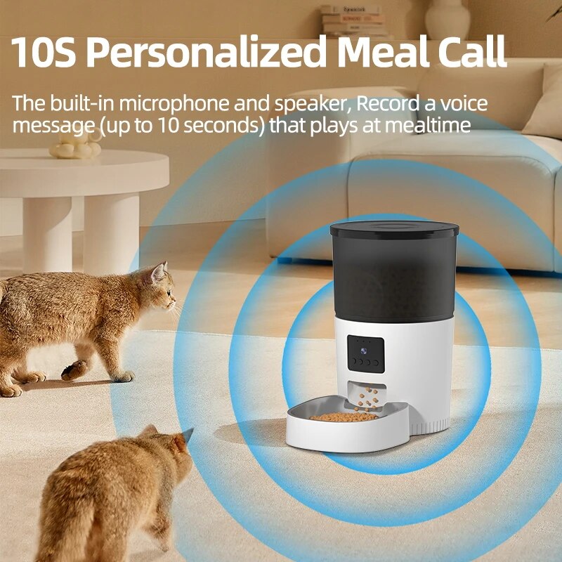 ROJECO-Mangeoire-existent-pour-Animaux-de-Compagnie-Distributeur-Intelligent-de-Nourriture-pour-Chiens-Mangeoires-Rechargeables-pour