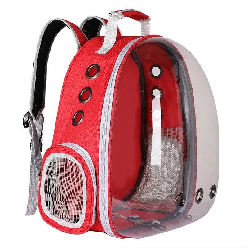 Sac-Dos-Portable-Transparent-pour-Animaux-de-Compagnie-Capsule-Spatiale-pour-Sortir-Respirant-Produits-pour-Chats