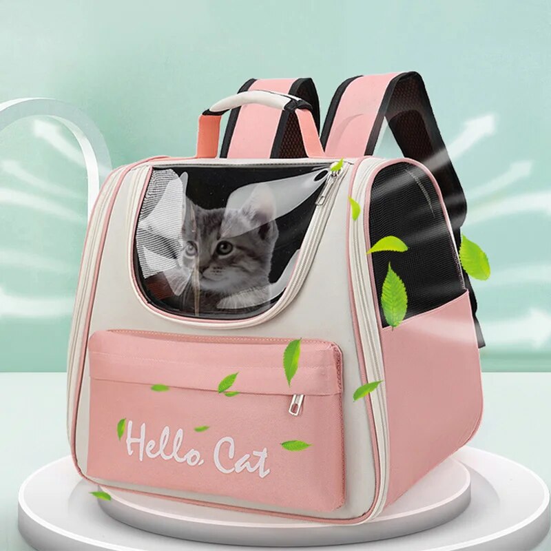 Sac-Dos-Portable-pour-Chat-Respirant-Voyage-en-Plein-Air-Petit-Chien-Espace-de-Transport-pour