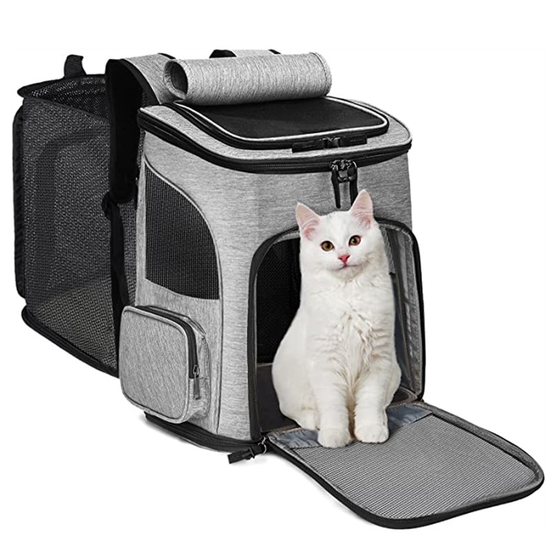 Sac-Dos-Extensible-pour-Animaux-de-Compagnie-Grande-Capacit-Respirant-Portable-Pliable-pour-Chiens-et-Chats