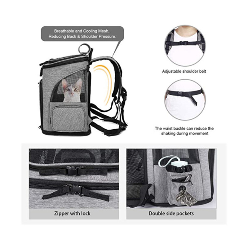 Sac-Dos-Extensible-pour-Animaux-de-Compagnie-Grande-Capacit-Respirant-Portable-Pliable-pour-Chiens-et-Chats