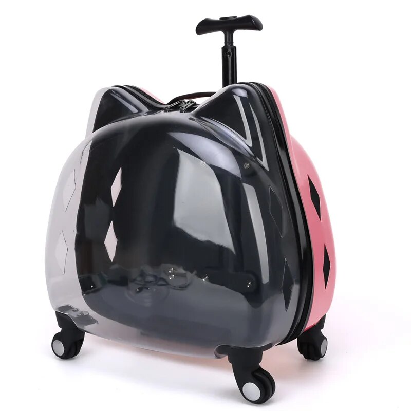 Sac-dos-de-voyage-roulettes-pour-animaux-de-compagnie-Capsule-transparente-sac-roulettes-acrylique-universel-pour