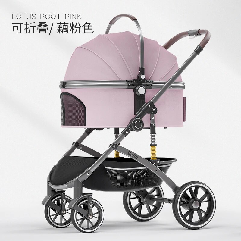 Poussette-amovible-en-alliage-pour-animaux-de-compagnie-chariot-pour-chiot-chariot-pour-Corgi-et-chat