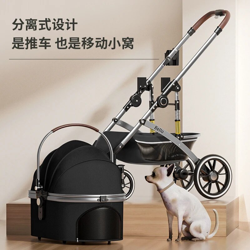 Poussette-amovible-en-alliage-pour-animaux-de-compagnie-chariot-pour-chiot-chariot-pour-Corgi-et-chat