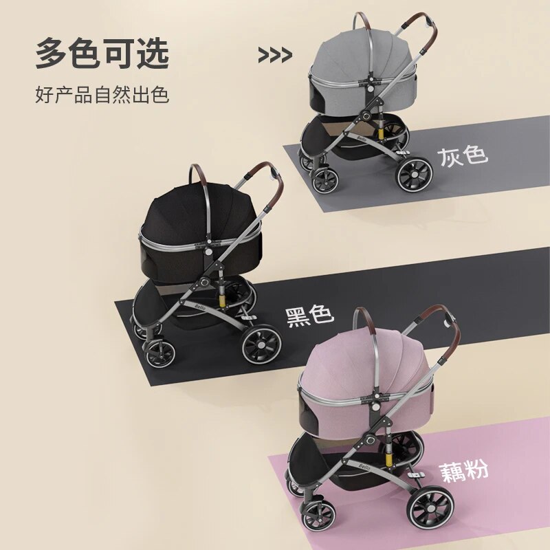Poussette-amovible-en-alliage-pour-animaux-de-compagnie-chariot-pour-chiot-chariot-pour-Corgi-et-chat