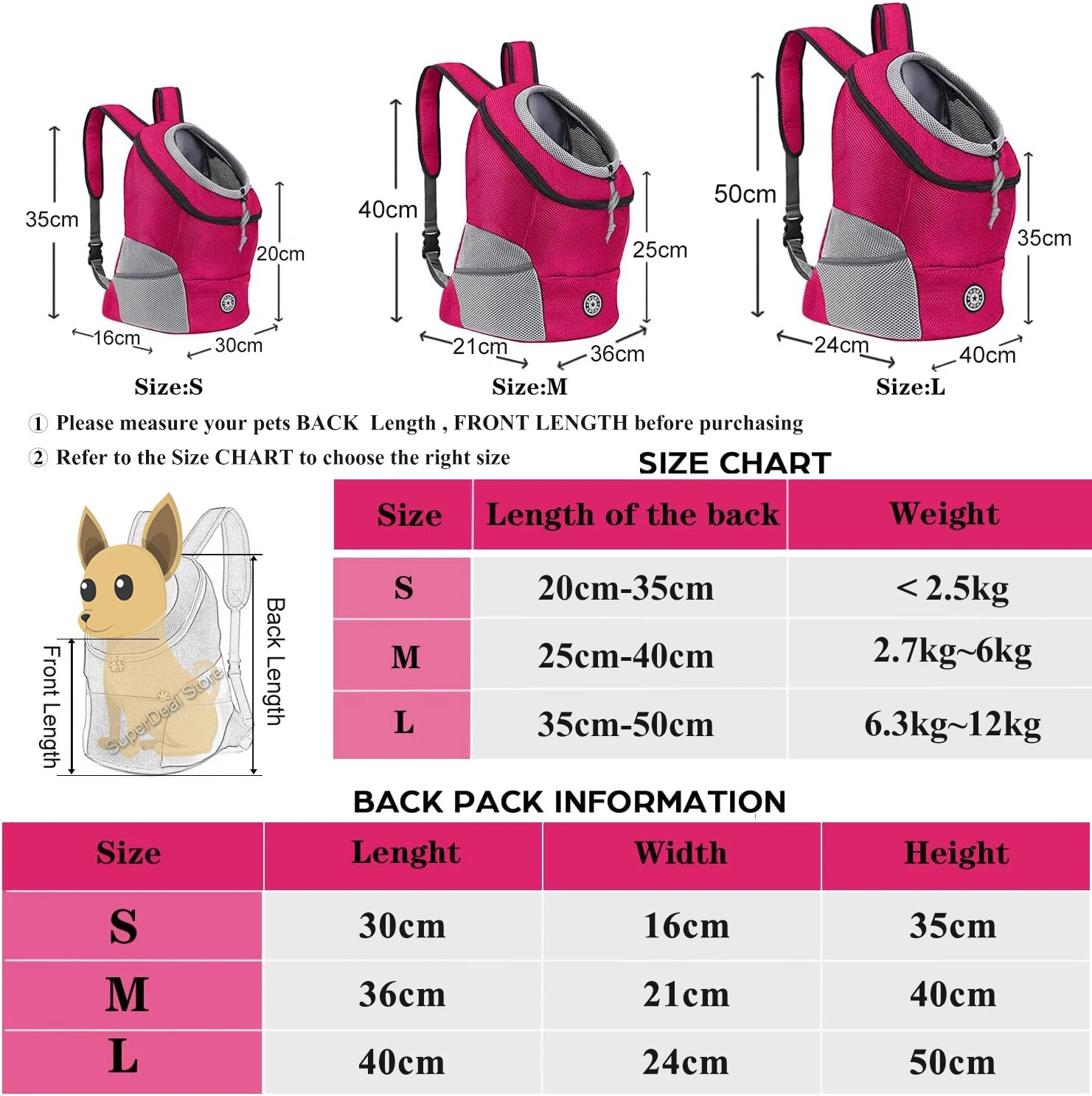 Sac-dos-portable-Electrolux-pour-chien-de-compagnie-sac-dos-d-ext-rieur-ensemble-de-voyage