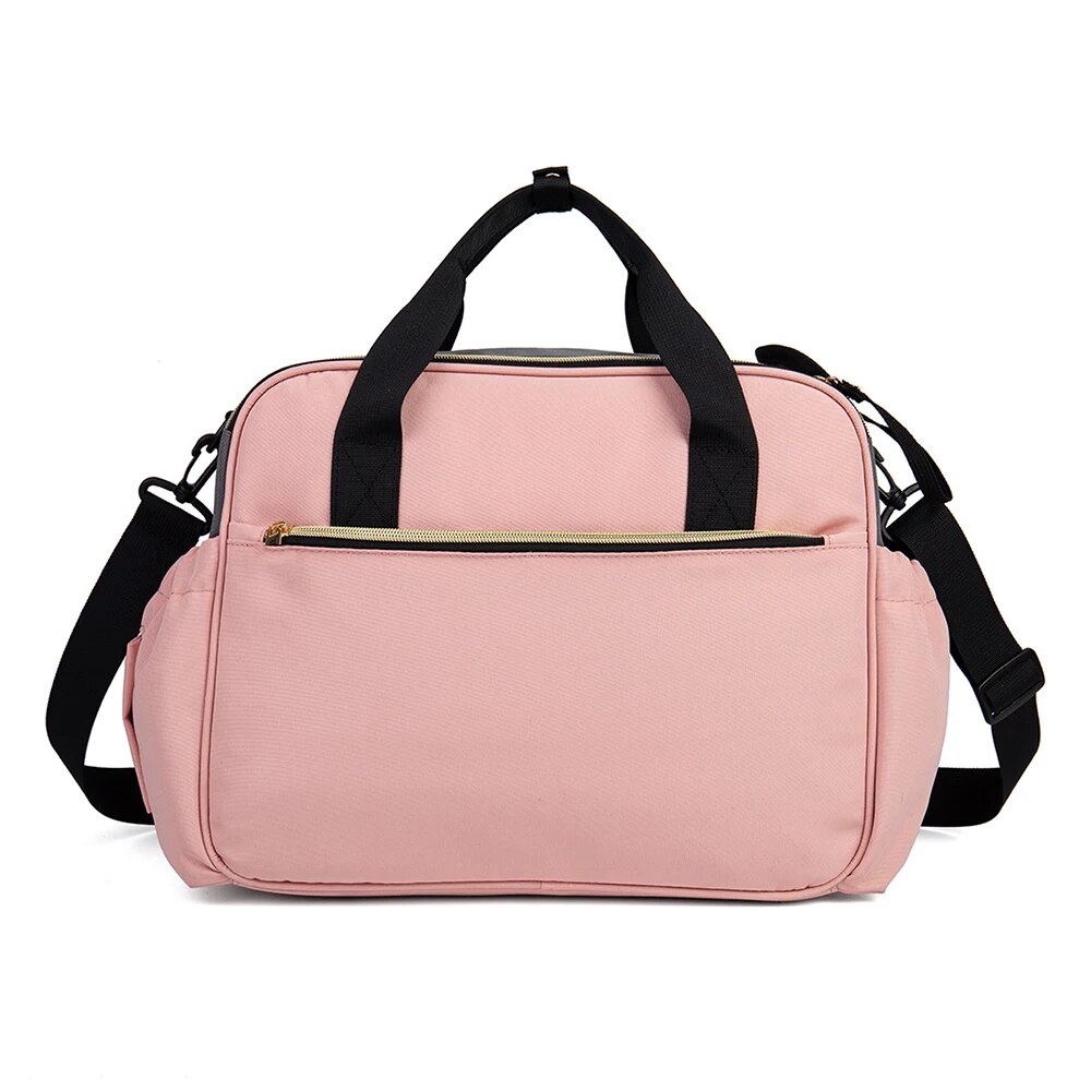 MUNIALTERNappy-Sac-Couches-pour-B-b-Sac-Dos-de-Voyage-Rose-Gris-Grande-Capacit-Soins