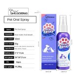 Spray-Dentaire-pour-Animaux-de-Compagnie-Spray-Dentaire-D-pistolet-ant-limine-Temporairement-les-Taches-et
