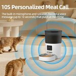 ROJECO-Mangeoire-existent-pour-Animaux-de-Compagnie-Distributeur-Intelligent-de-Nourriture-pour-Chiens-Mangeoires-Rechargeables-pour