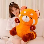 Peluche-Anime-Figure-Butter-Turned-Red-KrasnoPlushie-Butter-Fluffy-Hair-Red-Raccoon-Animals-HDPThrow-Pillow-for