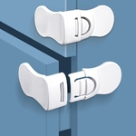 MELLock-Verrou-de-s-curit-anti-pincement-pour-b-b-armoire-main-blanc-r-frig-rateur
